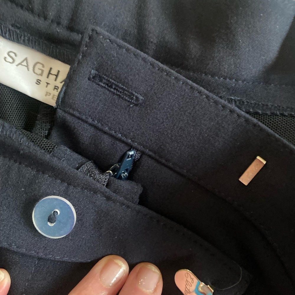 Sag Harbor Women's Pants - Navy - Picture 8 of 13